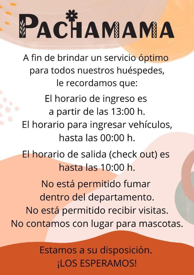 Apartament Departamentos Pachamama Tunuyán Zewnętrze zdjęcie